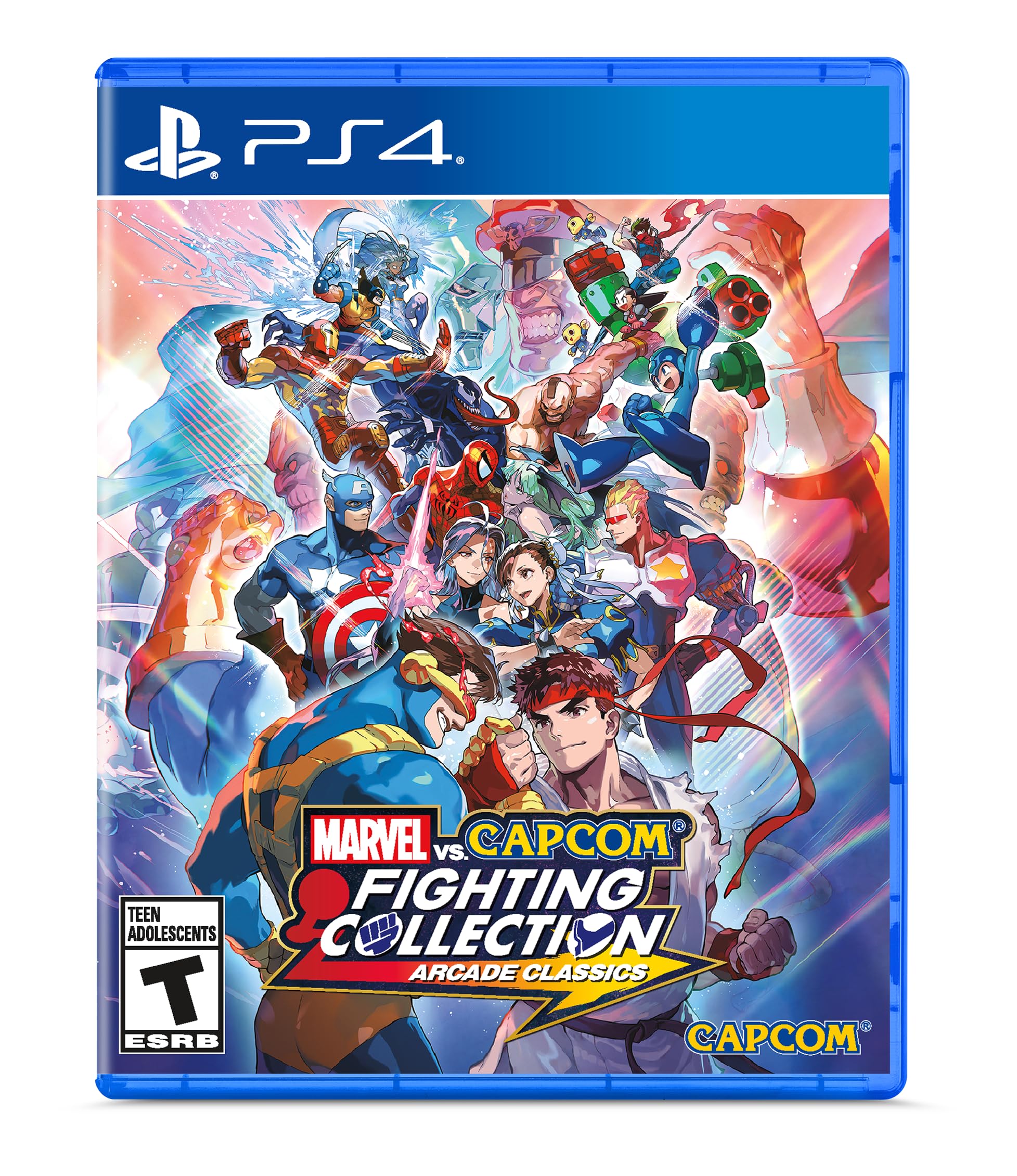 Sony PlayStation Marvel vs Capcom Fighting Collection Arcade Classics Game