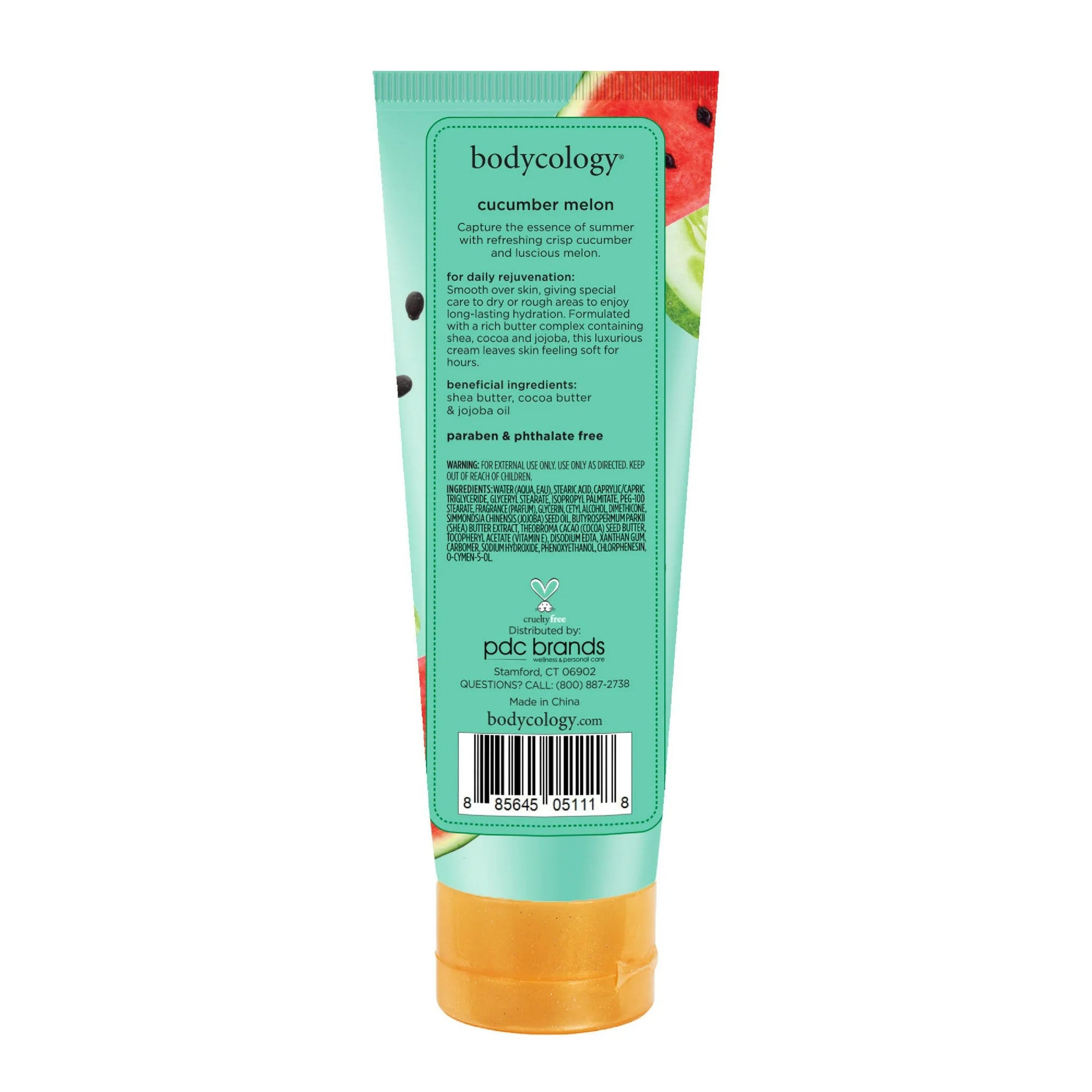 Bodycology Cucumber Melon Body Cream 8oz