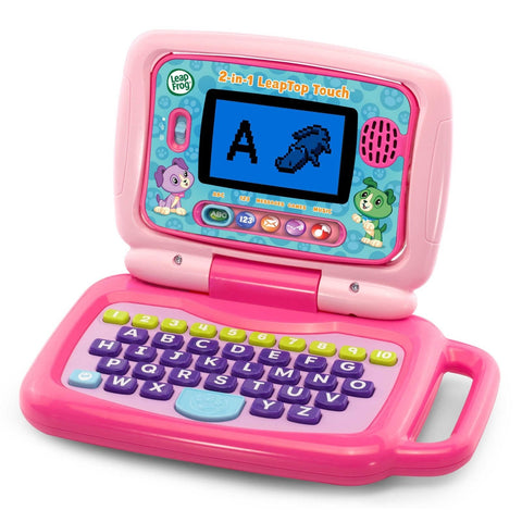 LeapFrog 2-in-1 LeapTop Touch, Pink, Age 2+