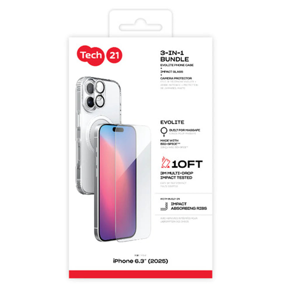 Tech21 EvoLite Magsafe Case Bundle iPhone 17
