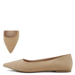 Soda Abbey-S Casual Closed-Toe Nude