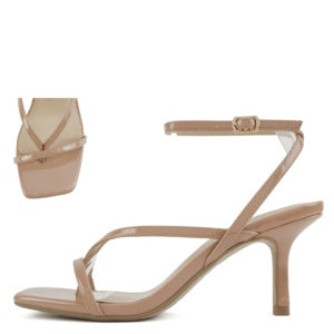 My Delicious Pamela-Rosy Taupe Patent Dress Sandal