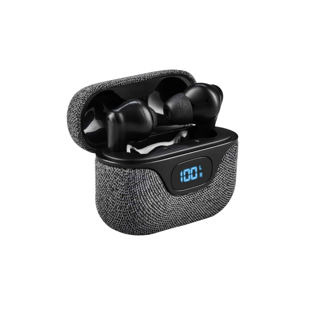 Unno Tekno Luxpro TWS Wireless Earbuds HS7511BK Bluetooth Earphones with Charging Case