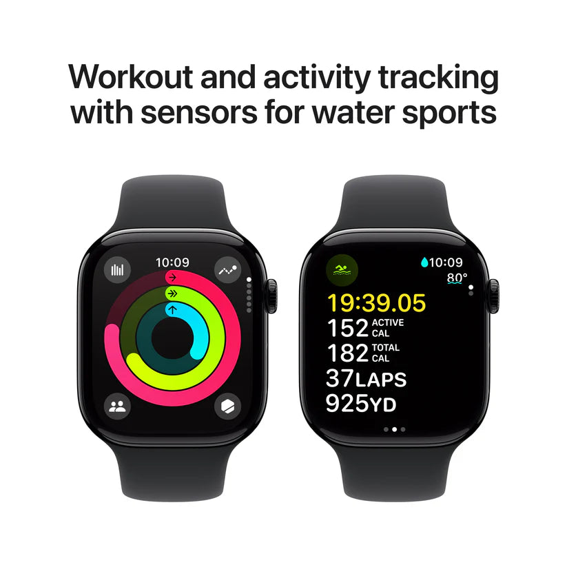 Apple Watch Series 11 GPS 46mm Jet Black – Advanced Fitness & Smartwatch