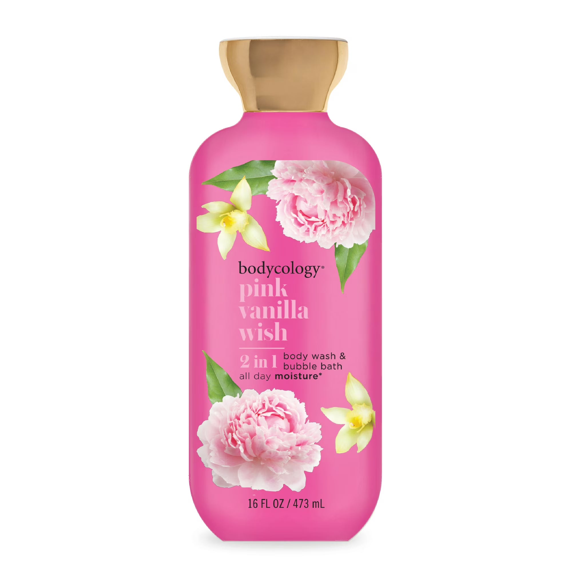 Bodycology Pink  Vanilla 2in1 Body Wash 16oz