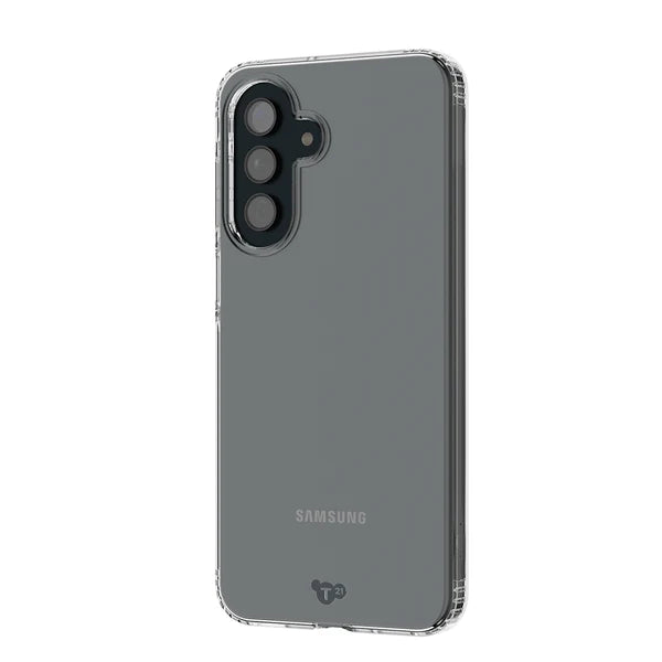 Quikcell Tech21 EvoLite Clear Case + Glass & Wristlet Bundle for Samsung Galaxy A17 5G