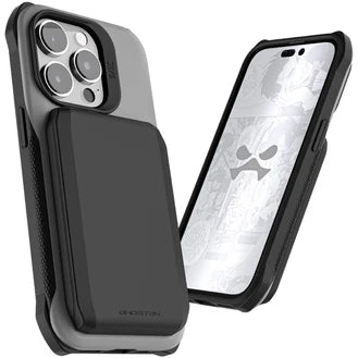 Ghostek EXEC MagSafe Wallet Case for iPhone 14 Series – Magnetic Card Holder Protective Cover