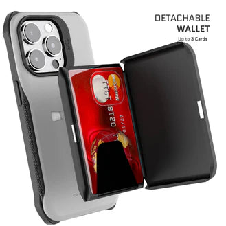 Ghostek EXEC MagSafe Wallet Case for iPhone 14 Series – Magnetic Card Holder Protective Cover