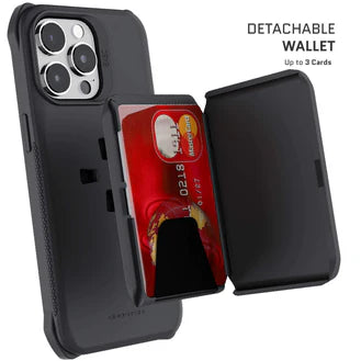 Ghostek EXEC 6th Gen Aesthetic Magnetic Wallet Case – Slim Protective Card Holder Phone Case