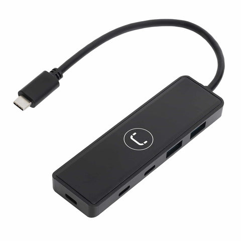 Unno Tekno 4 PORTS USB-C & A HUB | 3.0 HB1012BK