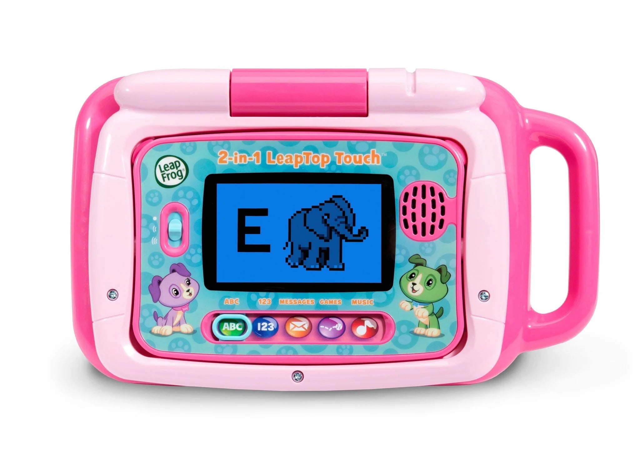LeapFrog 2-in-1 LeapTop Touch Pink – Interactive Learning Laptop for Toddlers Age 2+