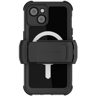 Ghostek NAUTICAL Waterproof MagSafe Holster Case for iPhone 14 Series – Rugged Shockproof Protective Cover
