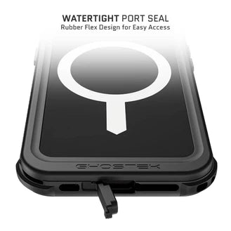 Ghostek NAUTICAL Waterproof MagSafe Holster Case for iPhone 14 Series – Rugged Shockproof Protective Cover