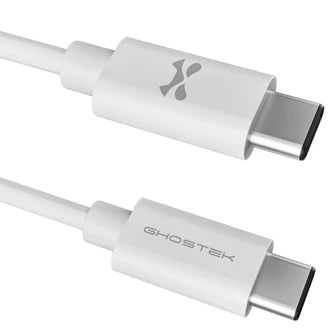 Ghostek NRGline USB-C to USB-C 60W Cable 6ft White