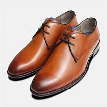 MEN DRESS FOOTWEAR (TAN) MK2130LE-E