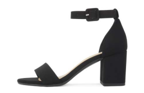 My Delicious Cake Black Dress Sandal