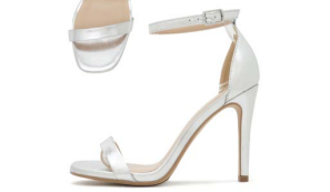 My Delicious Jaiden Silver Dress Sandal