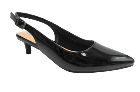 Pierre Dumas Rubina-1 Black Patent