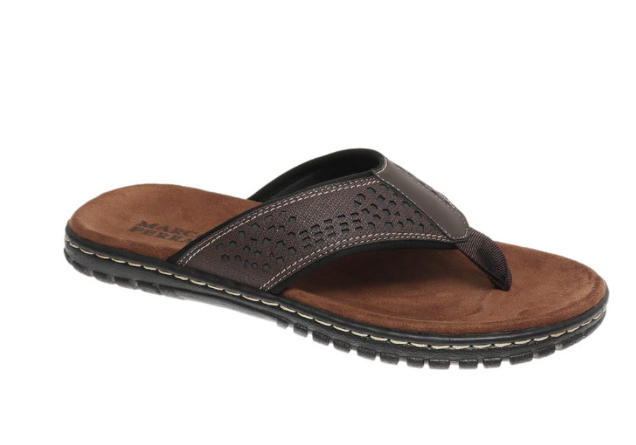 Marco Ferrara 91634 MARC-44 Brown Slip on Slipper