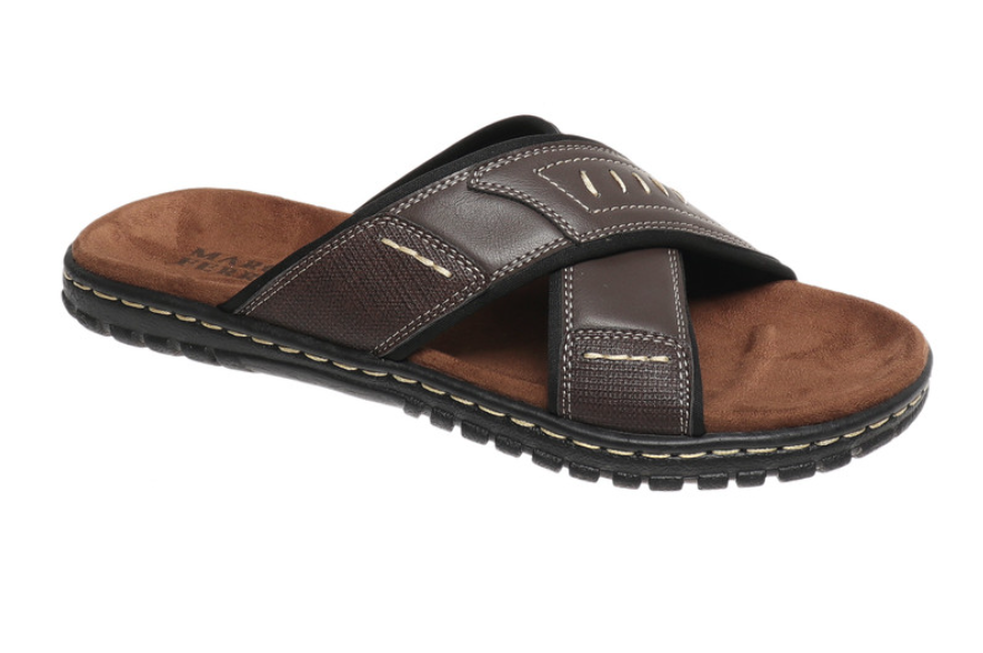 Marco Ferrara 91636 MARC-45 Brown Slip on Slipper