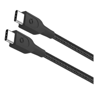 Quikcell USB-C to USB-C Charge & Sync Cable 3FT White – Fast Charging Data Cable