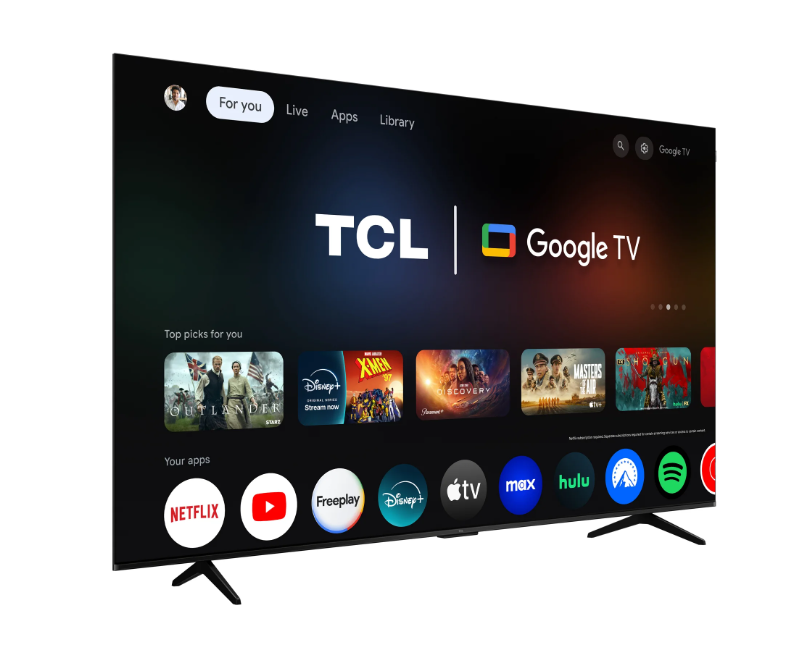 TCL 85-Inch Q5K Series 4K UHD QLED Smart Google TV (2025) – Large Screen HDR Entertainment