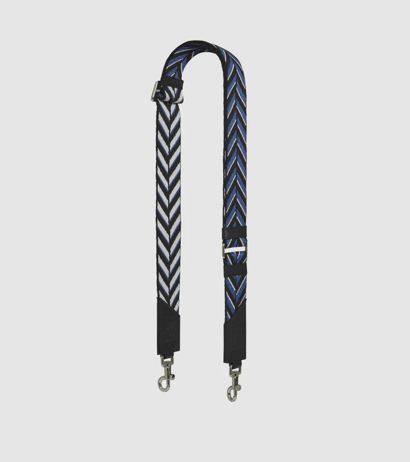 Emilie Adjustable Striped Shoulder Strap TBDL3003Z55 Blue