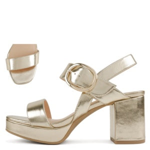 Soda  Tivola-Black PU Dress Sandal