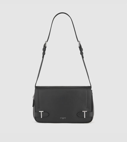 Simone Small Bag crossbody Strap Grained Leather TMON1200N01-Black