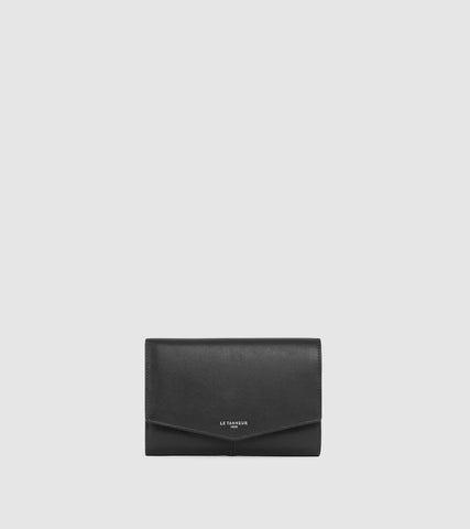 Charlotte  Medium wallet in smooth leather Black TOTT3301N01