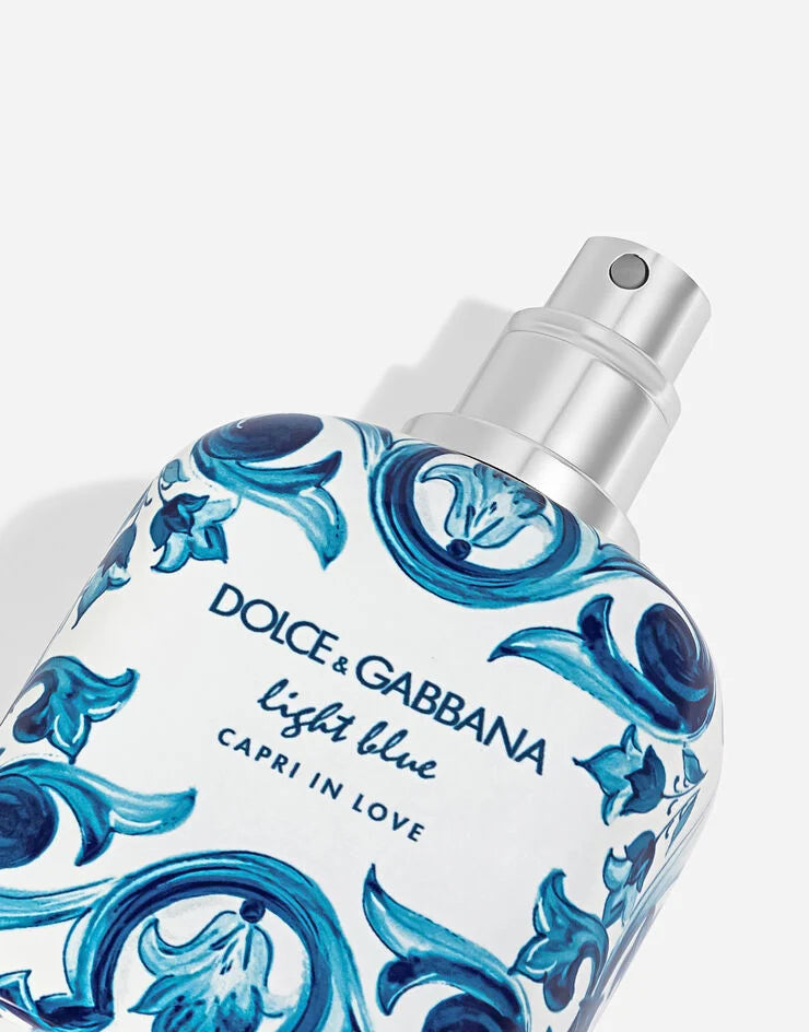 Dolce & Gabbana Light Blue Capri In Love EDP 100ml for Men – Fresh Citrus Woody Summer Perfume Long Lasting