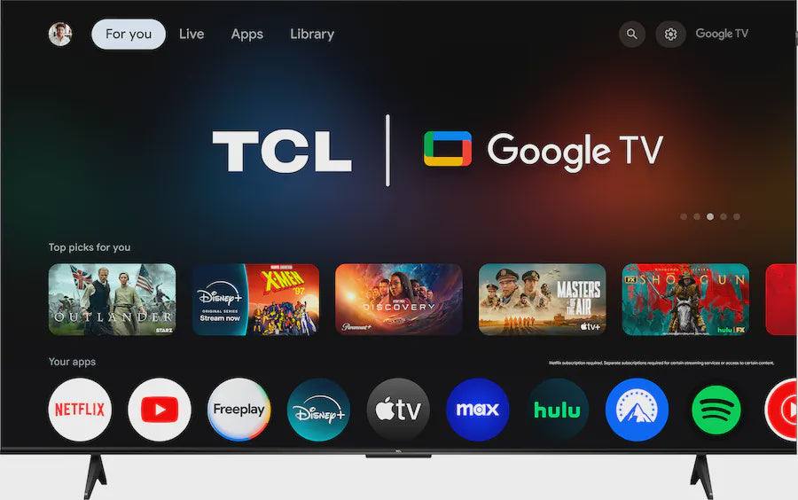 TCL 85-Inch Q5K Series 4K UHD QLED Smart Google TV (2025) – Large Screen HDR Entertainment