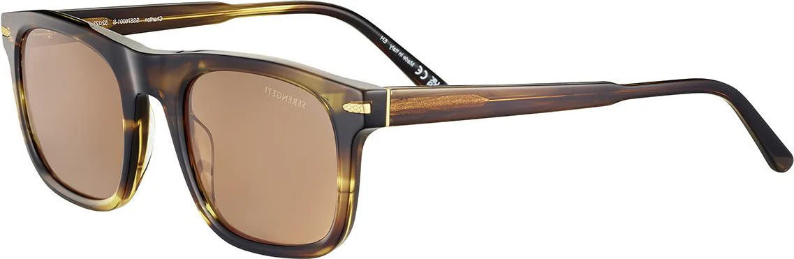 Serengeti Charlton SS576001 Shiny Tortoise Polarized ...