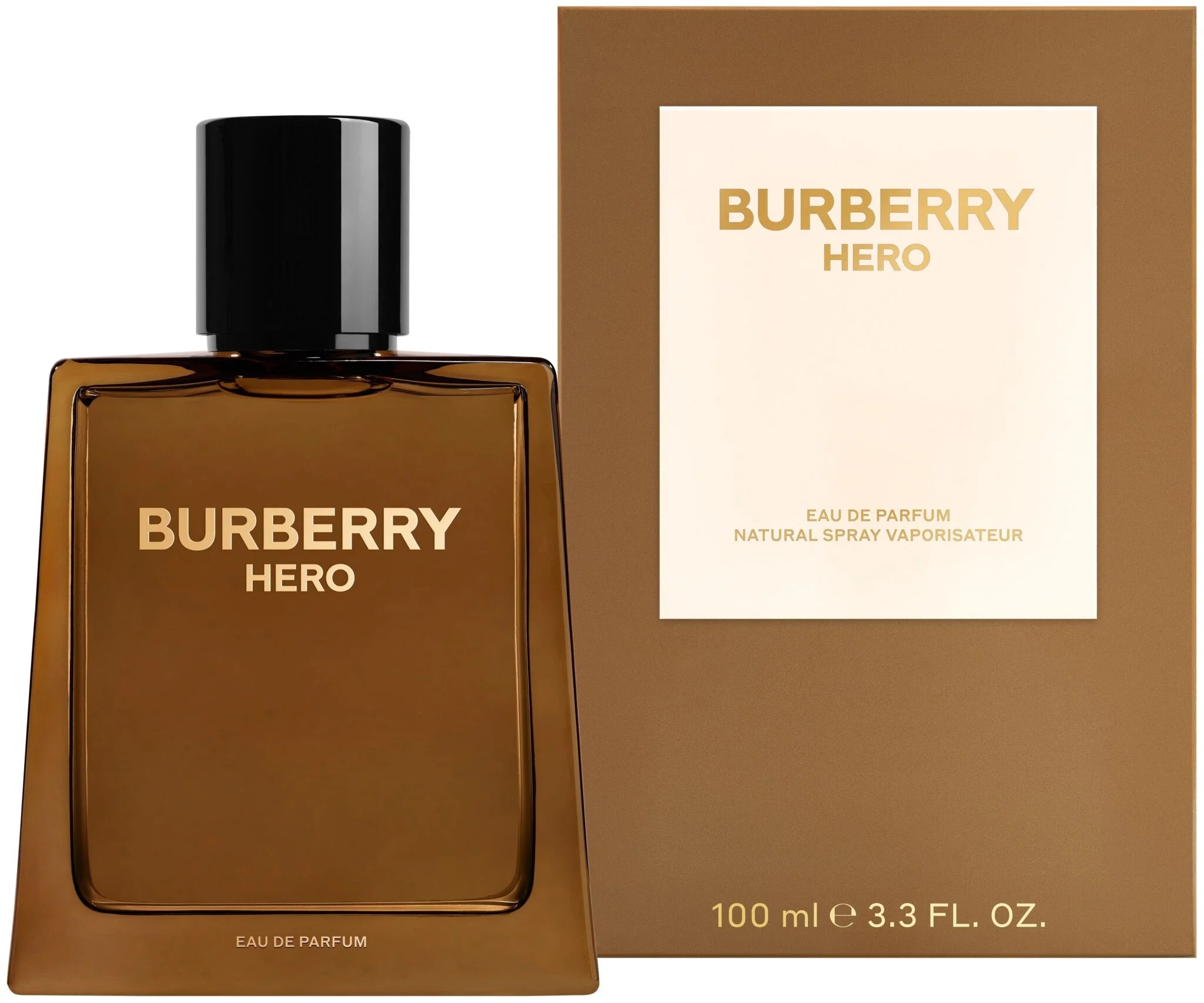 Burberry Hero Eau de Parfum 100ml – Woody Spicy Men’s Perfume with Cedarwood, Incense & Benzoin