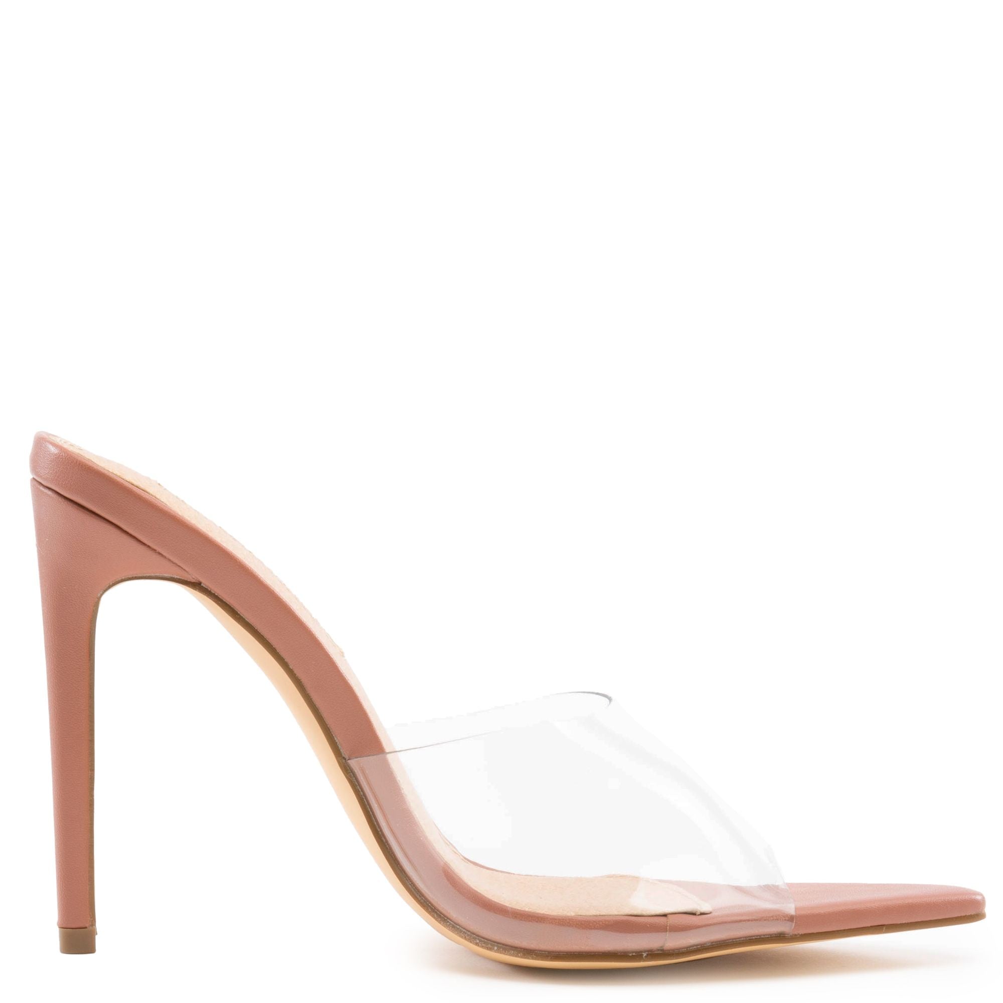 Liliana Laurent-133 Pointed Toe Nude Heels