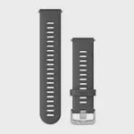 Garmin Quick Release Bands (22 mm) Gray with Silver 010-11251-3C