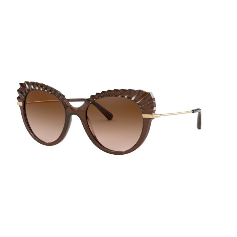 Dolce & Gabbana 0DG6135 315913 Women Transparent Brown Sunglass