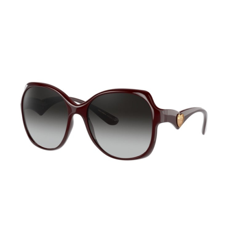 Dolce & Gabbana 0DG6154 32858G Women Transparent Bordeaux Sunglass