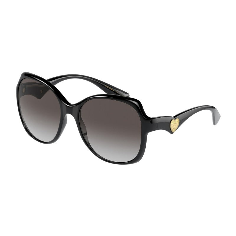 Dolce & Gabbana 0DG6154 501/8G Women Grey/Black Sunglass