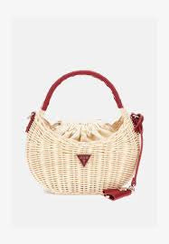 GUESS SVEINEY MINI HOBO Red