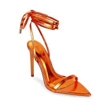 Liliana Laurent-55 Women lace up stiletto high heel sandals Laurent-Black