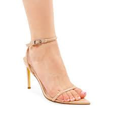 Liliana Laucia-19 Pointy Open Toe Nude