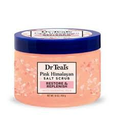 Dr Teal's Glow & Radiance Vitamin C Citrus Salt Scrub - 454 Grams