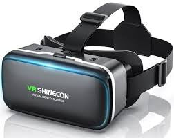 VR Shinecon VR Headset with Built-in Headphones, 120 FOV | HiBid Auctions