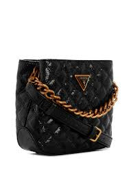 GUESS Eire Small Bucket Bag Black