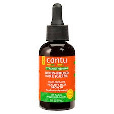 Cantu Strengthening Biotin-Infused Hair & Scalp Oil with Rosemary and Mint (59ml)