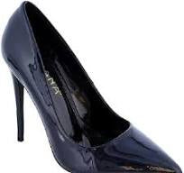 Liliana Alicia-8 Pointed Toe Black Heels