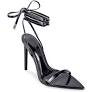 Liliana Laurent-154 Lace Up Heel Nude