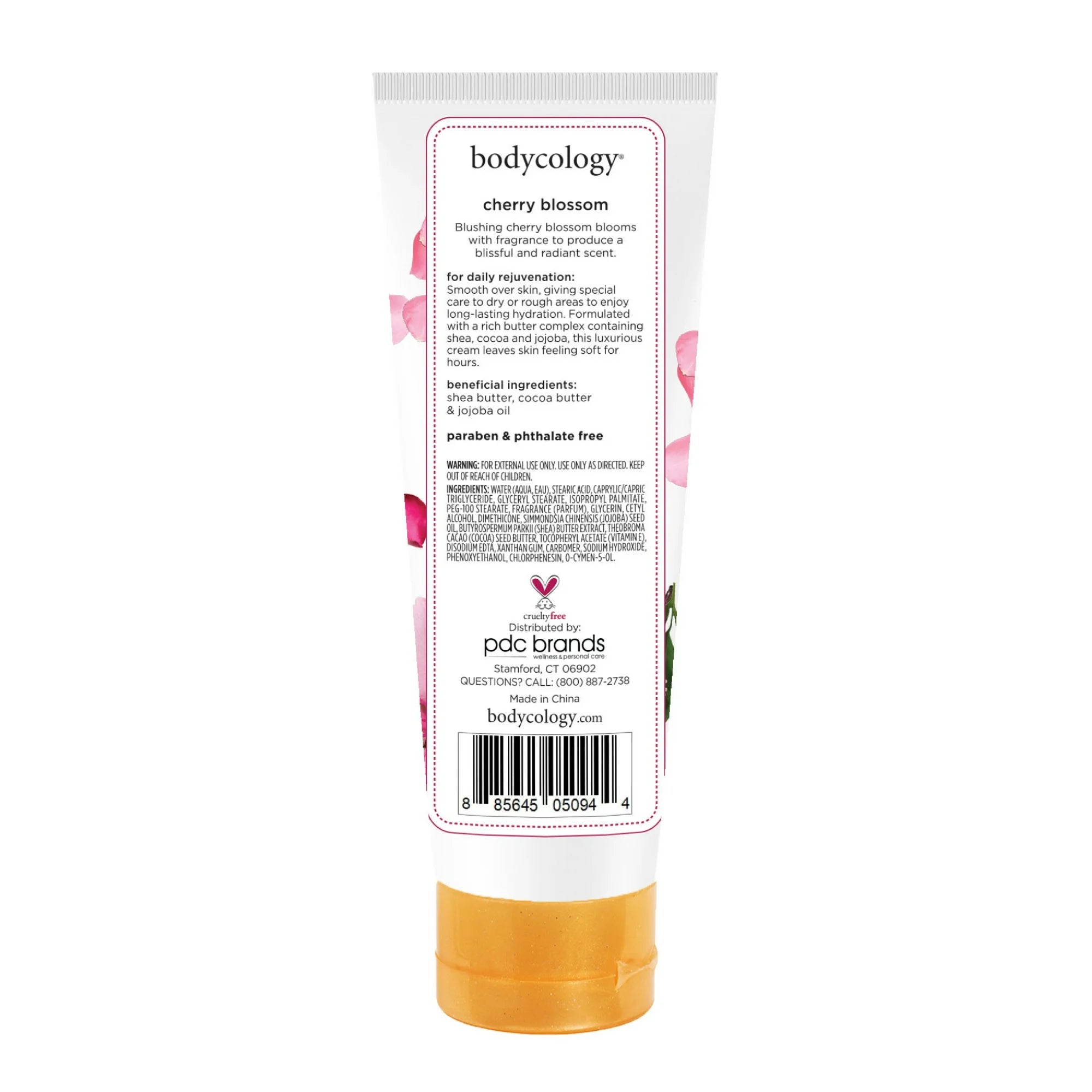 Bodycology Cherry Blossom  Body Cream 8oz