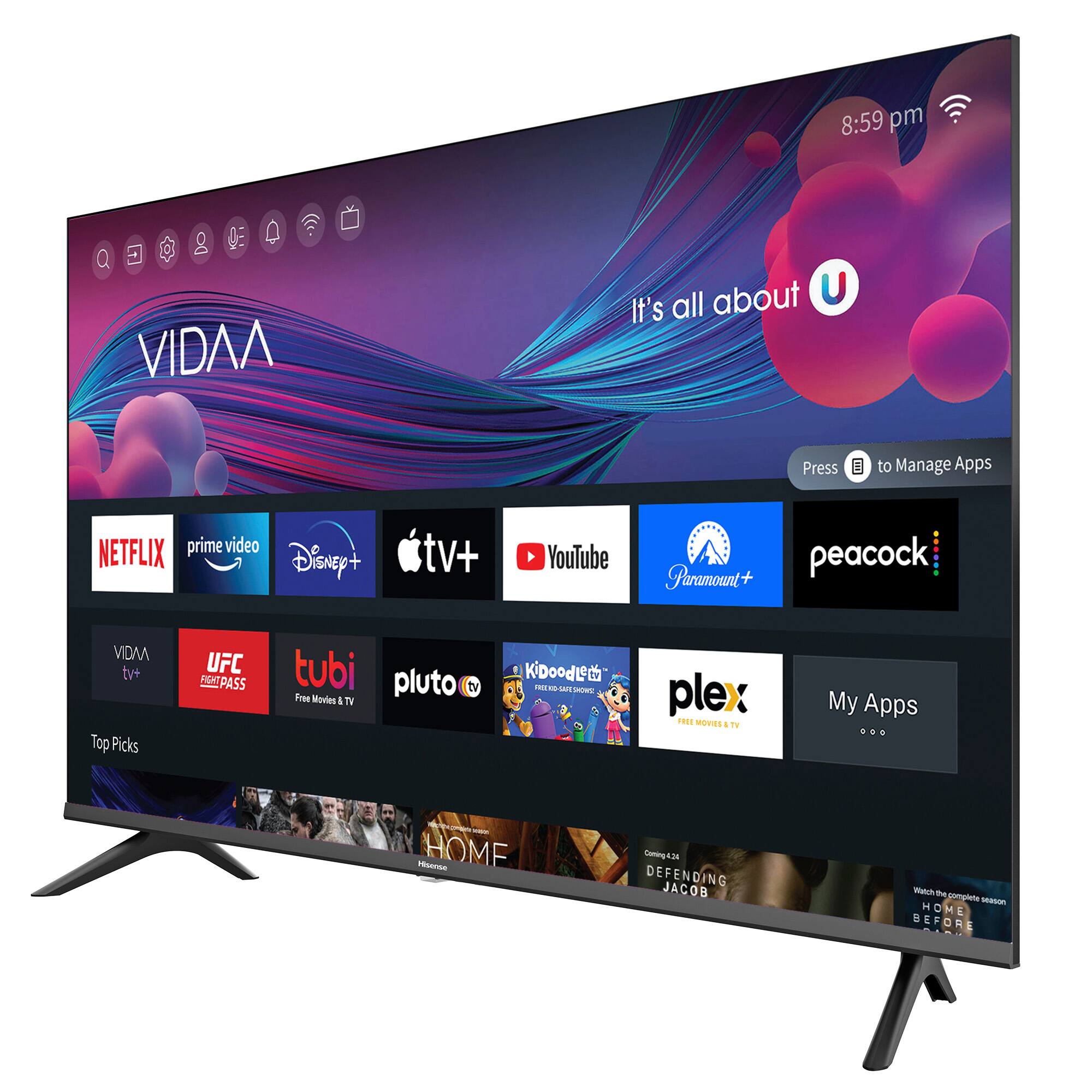 Hisense - 40" Class A4G Series LED Full HD Smart Vidaa TV